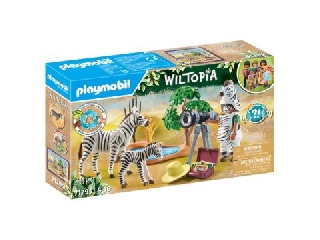 Playmobil Wiltopia: Állatfotózás zebrákkal 71295