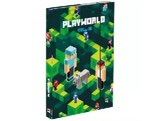 Playworld: Pixel mintás füzetbox, A4