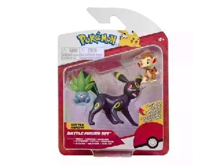 Pokémon 3 db-os figura csomag - Chimchar, Oddish, Umbreon