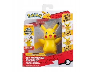 Pokémon Deluxe 11 cm-es Pikachu interaktív figura