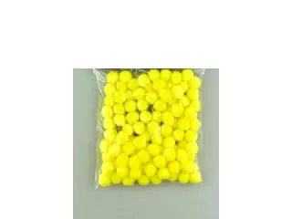 Pom-pon 15 mm 100db/csomag sárga 