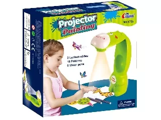 Projektor - Kivetítő 3 diakoronggal