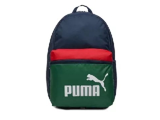 Puma: Phase hátizsák hálós zsebbel - Kék-zöld