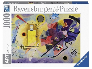 Puzzle 1000 db - Kandinsky: Sárga, Piros, Kék