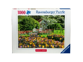 Puzzle 1000 db - Keukenhof kertek