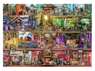 Puzzle 1000 db - Kutyus könyvtár