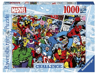 Puzzle 1000 db - Marvel küldetés