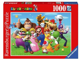 Puzzle 1000 db - Super Mario