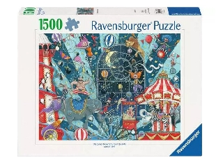 Puzzle 1500 db - Köszöntünk a cirkuszban