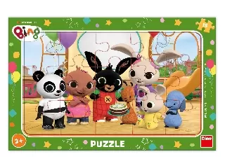Puzzle 15 db - Bing a játszótéren