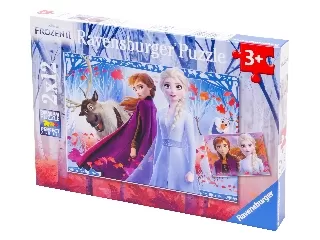 Puzzle 2x12 db - Jégvarázs 2