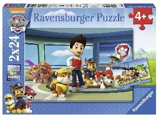 Puzzle 2x24 db - Mancs őrjárat jó szimat