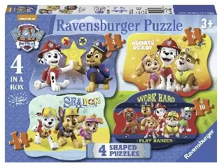Puzzle 4in1 - Mancs Őrjárat