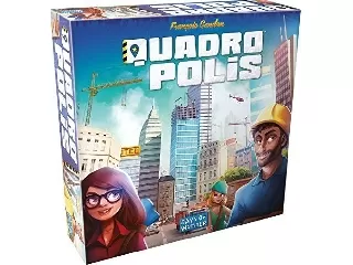 Quadropolis társasjáték - magyar nyelvű