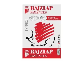 Rajzlap, famentes, A4, 120 g/m2, ICO 