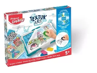 Rajztábla, textúrák, MAPED CREATIV, kastélyok