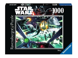 Ravensburger Puzzle 1000 db - Star Wars:X-Wing Cockpit