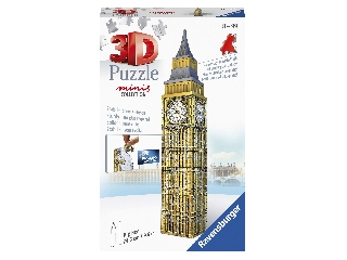 Ravensburger: Puzzle 3D 54 db - Mini Big Ben