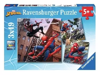 Ravensburger Puzzle 3x49 db - Védelmező Pókember