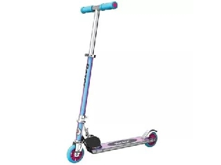 Razor: A Holographic fém roller - kék-pink