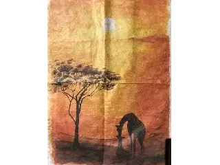 Rizspapír szalvéta 50*70 cm Orizzonti d\'Africa2