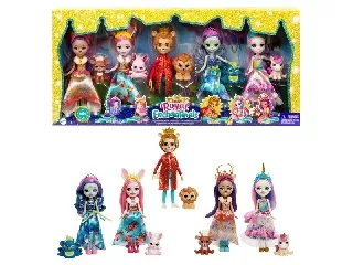Royal Enchantimals: Királyi karakterek kollekció - 5 db-os
