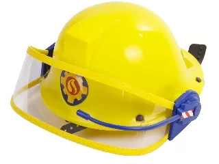 Sam a tűzoltó sisak mikrofonnal