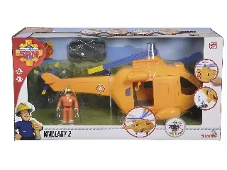 Sam a tűzoltó Wallaby II figurával