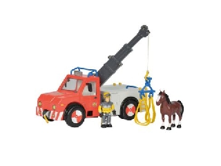 Sam, a tűzoltó: Phoenix állatmentő autó daruval és ló figurával