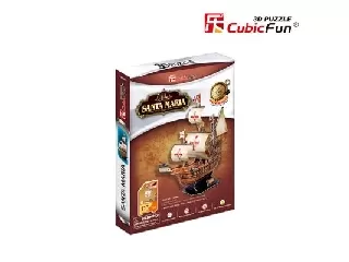 Santa Maria 3D-s puzzle