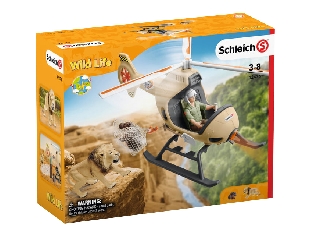 Schleich Állatmentő helikopter