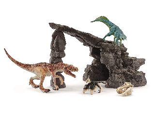 Schleich Dinoszaurusz készlet barlanggal