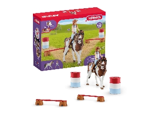 Schleich Horse Club Hannah vadnyugati lovagló készlete SLH42441