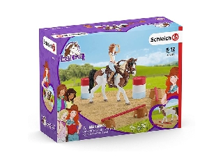 Schleich Horse Club: Hannah vadnyugati lovaglókészlete 