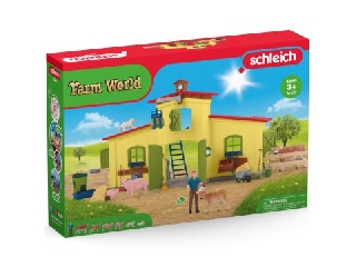 Schleich Nagy farm állatokkal