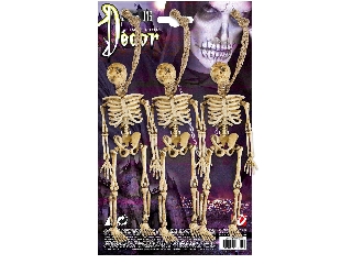 Set of 3 SKELETONS 15 cm