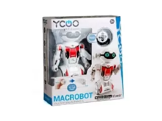 Silverlit MacroBot interaktív robot piros
