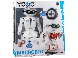 Silverlit MacroBot interaktív robot fehér