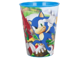 Sonic: Műanyag pohár - 260 ml