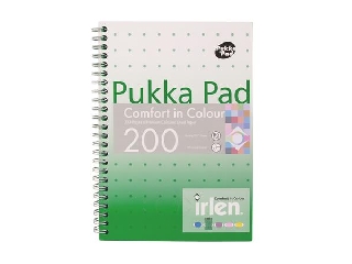 Spirálfüzet, A5, vonalas, 100 lap, PUKKA PAD 