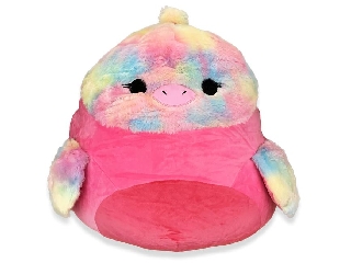 Squishmallows 20 cm - Abilene a rózsaszín bolyhos papagáj