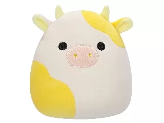 Squishmallows 20 cm - Bodie a sárga-fehér tehén