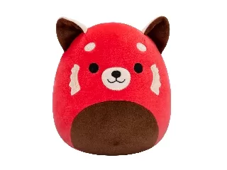 Squishmallows 20 cm - Cici a vöröspanda barna hassal