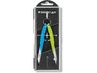 Staedtler - 2 darabos precíziós körző készlet - neon kék-zöld