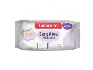 Sudocrem törlõkendõ sensitive 55db-os