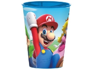 Super Mario: Eco műanyag pohár - 260 ml