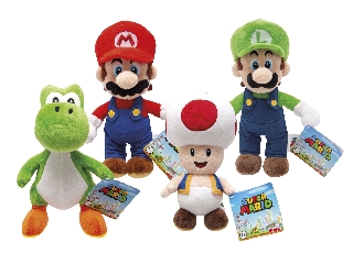 Super Mario plüss 20cm 4féle