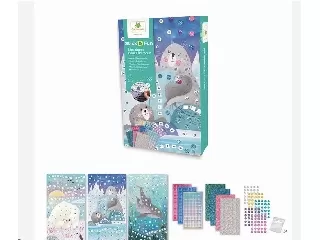 Sycomore: Stick\'n Fun mozaikkép készítő készlet - Állatbébik