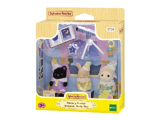 Sylvanian Families Ovis barátok - Pizsama party szett figurákkal