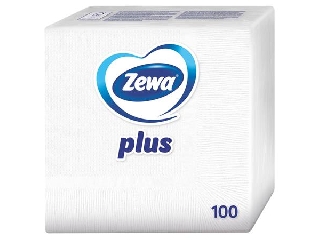 Szalvéta, 100 db-os, ZEWA, fehér